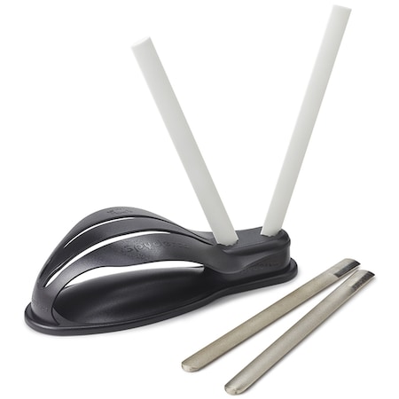 Spyderco 2024 Spyderco Gauntlet Premium Base With Fine/Cbn Stones SPY-603FCBN